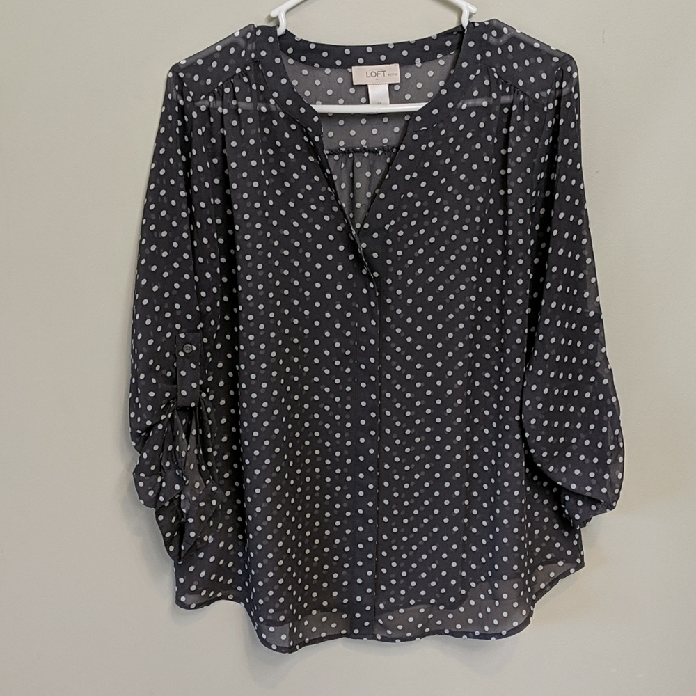 Polka Dot Dress Shirt